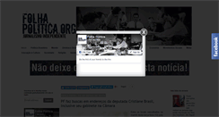 Desktop Screenshot of folhapolitica.org